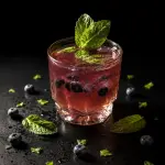 Blueberry mojito