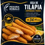 Isca de Tilápia Empanada Panko