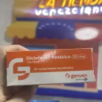 Diclofenac Potásico 50mg 10 comprimi