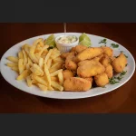 Filé de Tilápia com Fritas