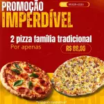 2 Pizza familia Tradicional