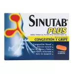 SINUTAB PLUS 12 TABLETAS