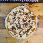 PIZZA POLLO CHAMPIÑONES