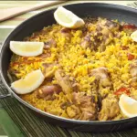 Paella sólo de Carnes