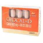 OROCAL D 30 TABLETAS MASTICABLES LP