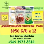 ACONDICIONADOR SUAVELI  750ML$950X12