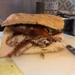 FOCCACIA CON PORCHETTA ROMANA