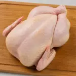 Pollo entero limpio (precio unidad)