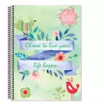 Caderno 20m  Love Bird
