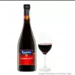 Botella de Lambrusco