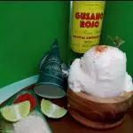 Sorbete de Toronja con Mezcal