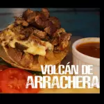 Volcán de arrachera