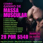 Ganho de massa 20 por $540