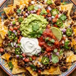Tradicional Mexican mince  nachos 🤌
