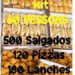 500 salg 120 pizzas 180 lanches