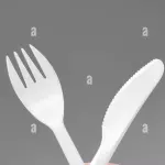 tenedor + cuchillo