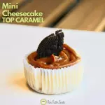 MINI CHEESECAKE TOP CARAMEL