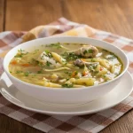 Caldo De Gallina Criolla Mediano