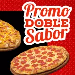 Doble Sabor Pizzas (1 suprema y 1 J y Q) + Refresco Grande