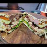 PRENSADO FRANGO COM BACON