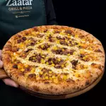 Pizza de Bacon com Milho e Catupiry