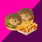 Promo: 2 Burger Cheddar + Papas