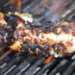 Langosta al carbon
