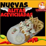 Alitas acevichadas