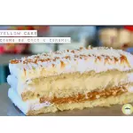 YELLOW CAKE CREMA DE COCO & CARAMEL