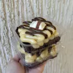 BROWNIE COBERTURA KINDER