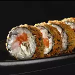 4 Peças de Hot Roll Salmão