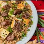 Arroz chaufa de carne