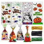 Bolsas Halloween c/amarre pack12u 2