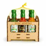 Cestinha Kit Molho de Pimenta 6Un