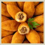 100 bolinho de carne