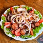 chorizo acebolado