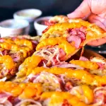 Calabresa com cheddar