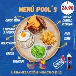 Menú Pool's