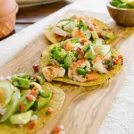 Tostada de Camarón