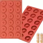 Molde Silicone Mini donas 18 cavidad