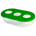 COMEDOR DE PLASTICO 3 FUROS