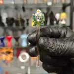 Piteira de Vidro Monster Chameleon