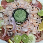 Kilo de camarón al vapor