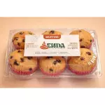 Muffin chispa chocolate 6u