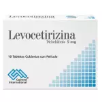 LEVOCETIRIZINA 5MG CAJA X 10 TAB