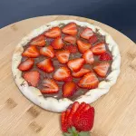Pizza Nutella com Morango