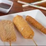 Kushiage de camarón