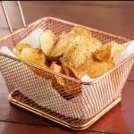 Chips de batata rústica