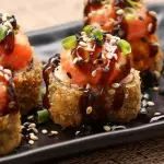 Hot Roll Salmão com cream cheese