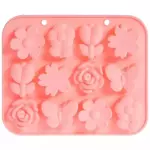 Molde Silicone Flores y mariposas